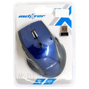 Maxxter Optical Mouse Wireless MR-311-B blue