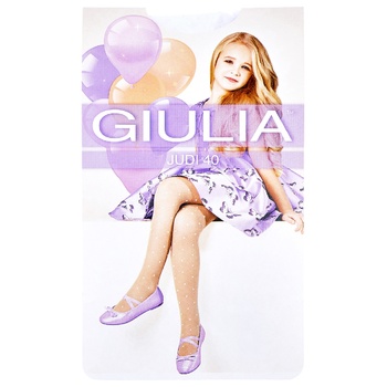 Giulia Judi 40Den Children's Tights s.128-134 White - buy, prices for EKO Market - photo 1