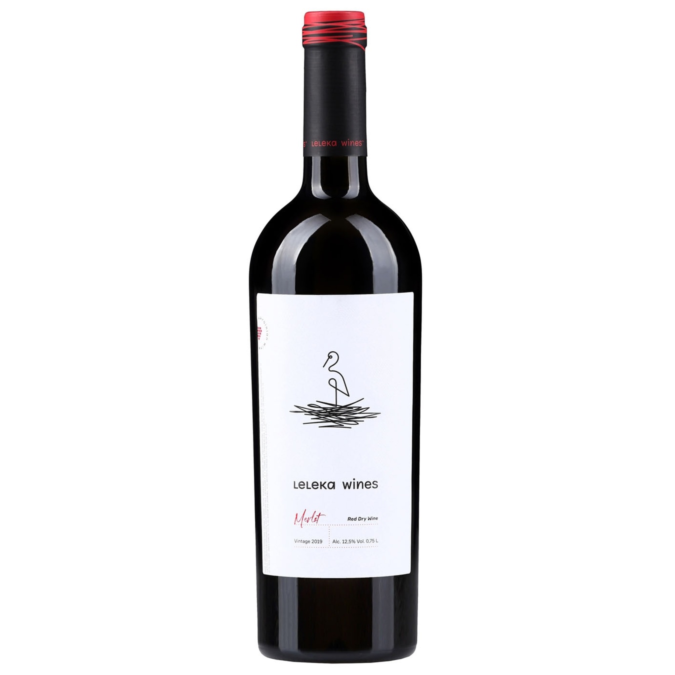 

Вино Leleka Wines Merlot красное сухое 12,5% 0,75л