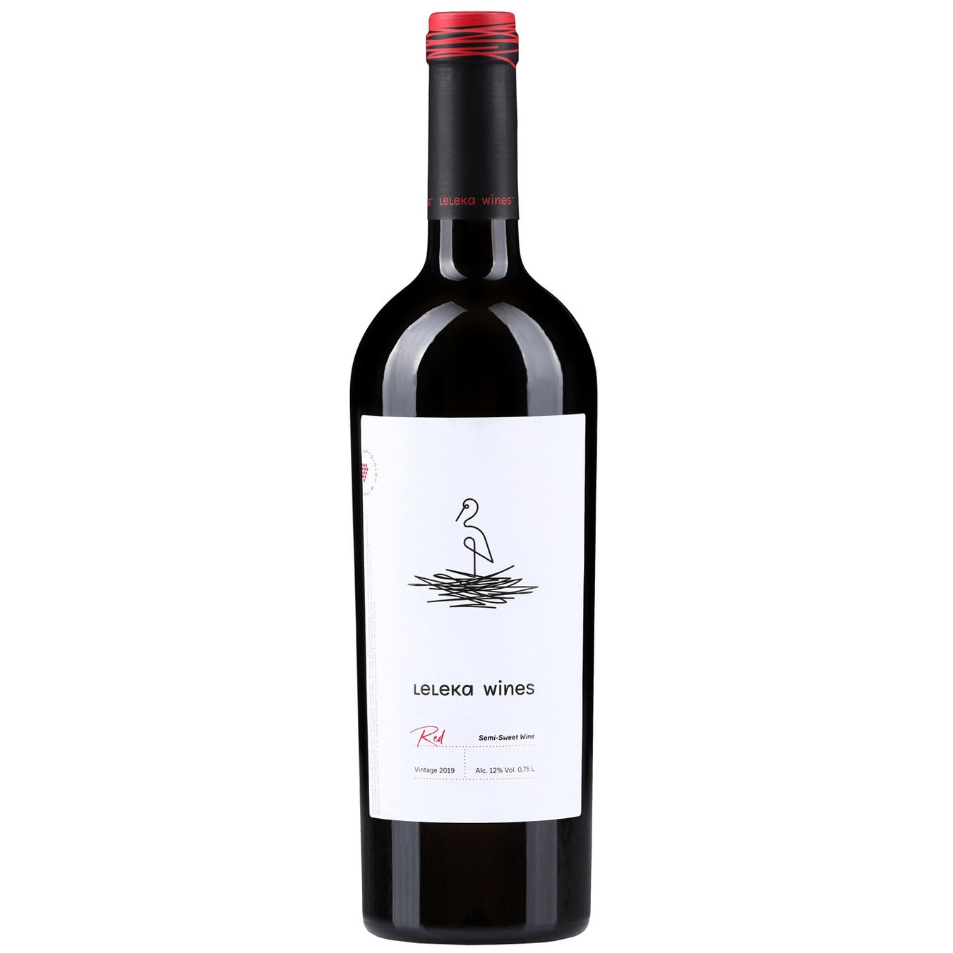 

Вино Leleka Wines Red красное полусладкоое 12% 0,75л