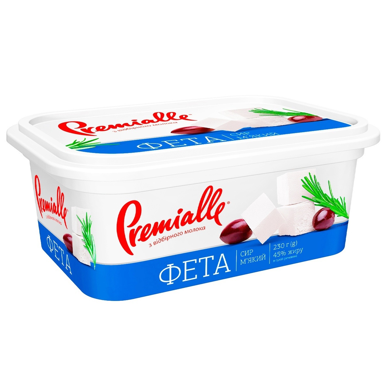 

Сыр Premialle Фета 45% 230г