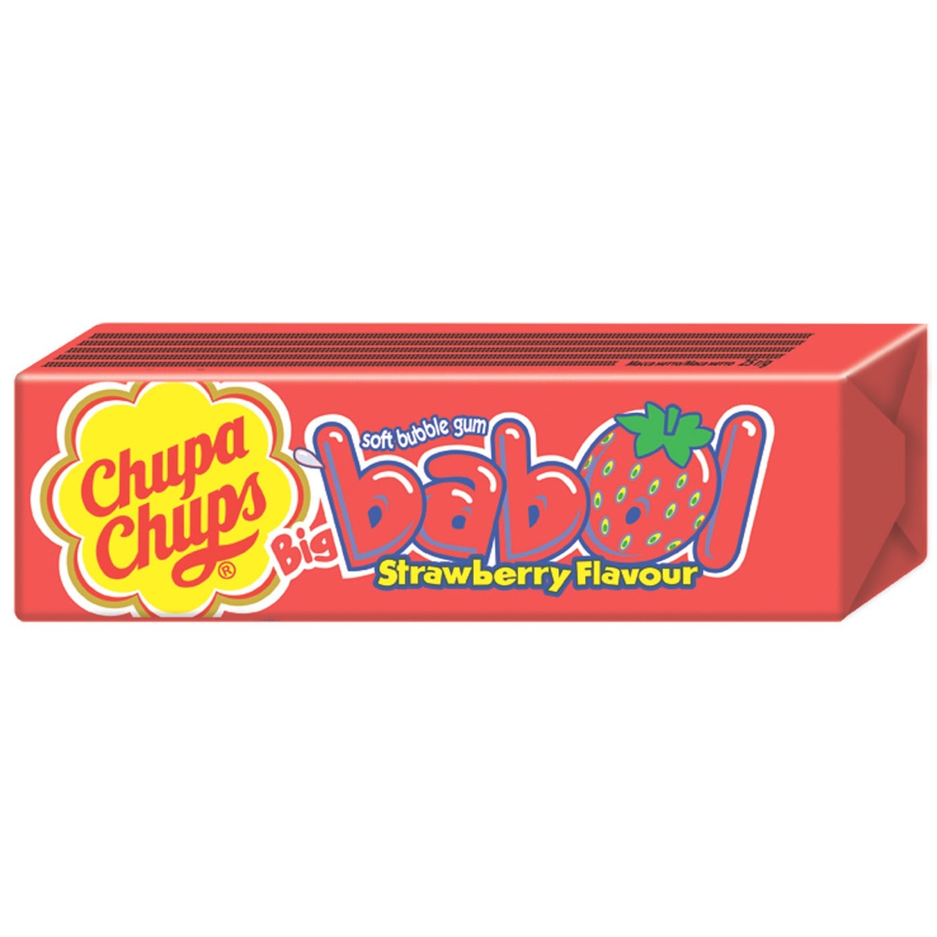 

Жевательная резинка Chupa Chups Big Babol Клубника 27,6 г