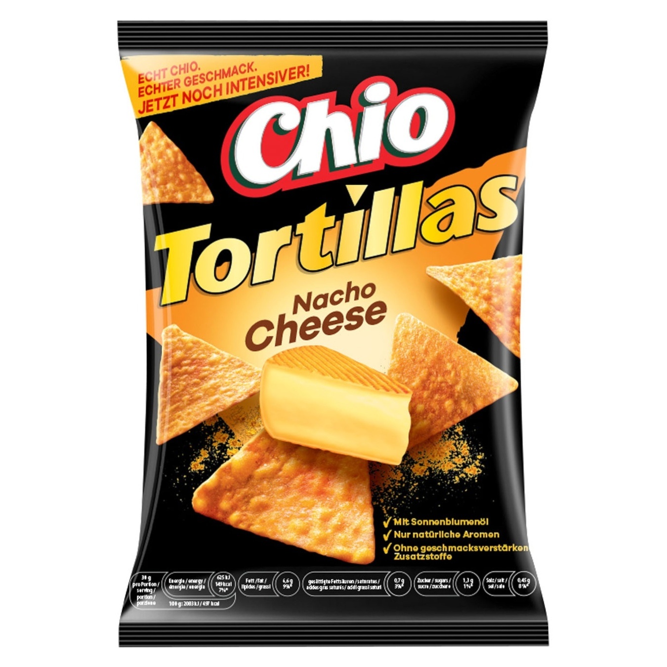 

Чипсы Chio Tortillas со вкусом сыра 125г