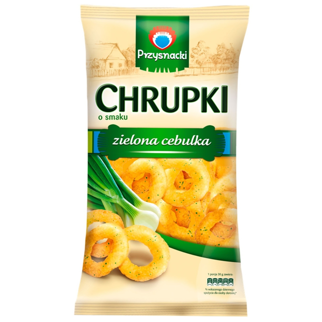 

Снеки Przysnacki кукурузные со вкусом зеленого лука 150г