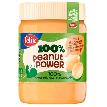 Felix 100% Peanut Butter 350g - buy, prices for MegaMarket - photo 1