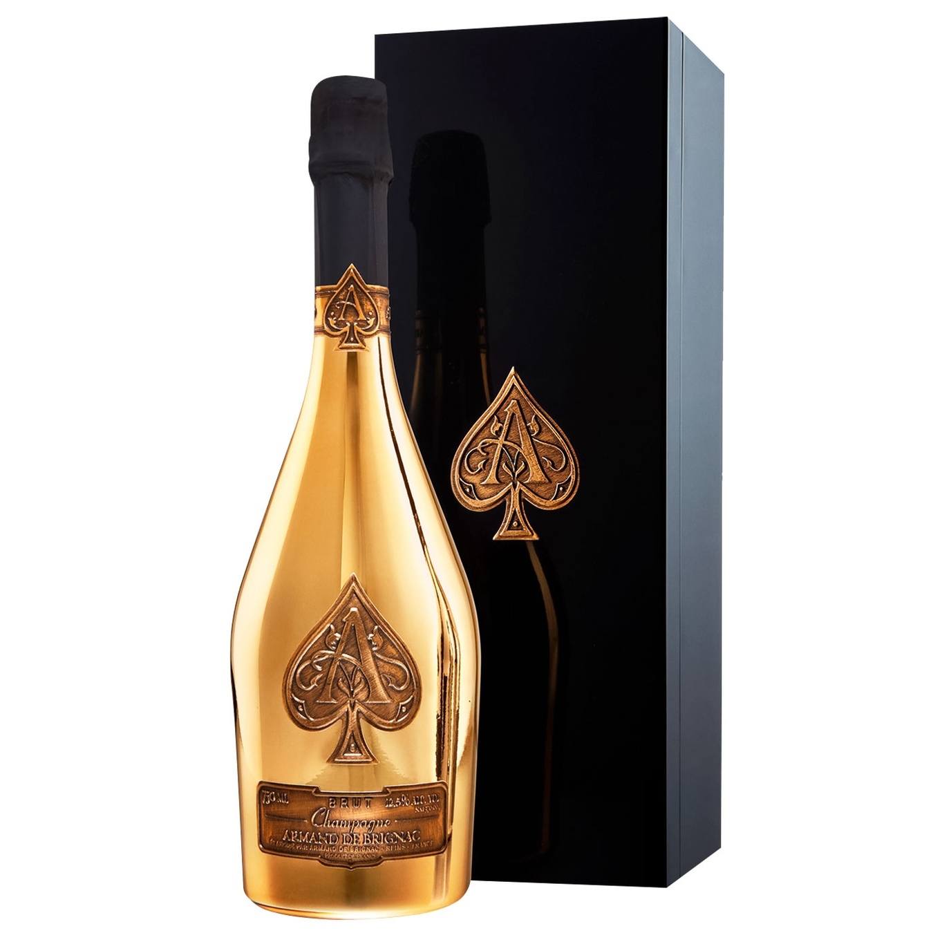 

Шампанское Armand De Brignac белое брют 12,5% 0,75л