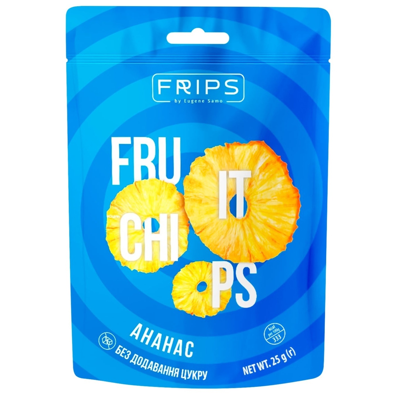 

Чипсы фруктовые Frips Ананас 25г
