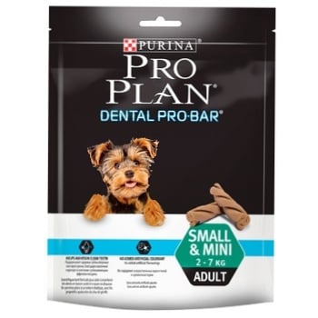 Лакомство для собак Purina Pro Plan Dental Pro-Bar для здоровья ротовой полости малых пород 150г - купить, цены на MasterZoo - фото 1