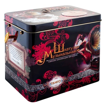 Chelton Tango Music Box Black Tea 100g - buy, prices for NOVUS - photo 1