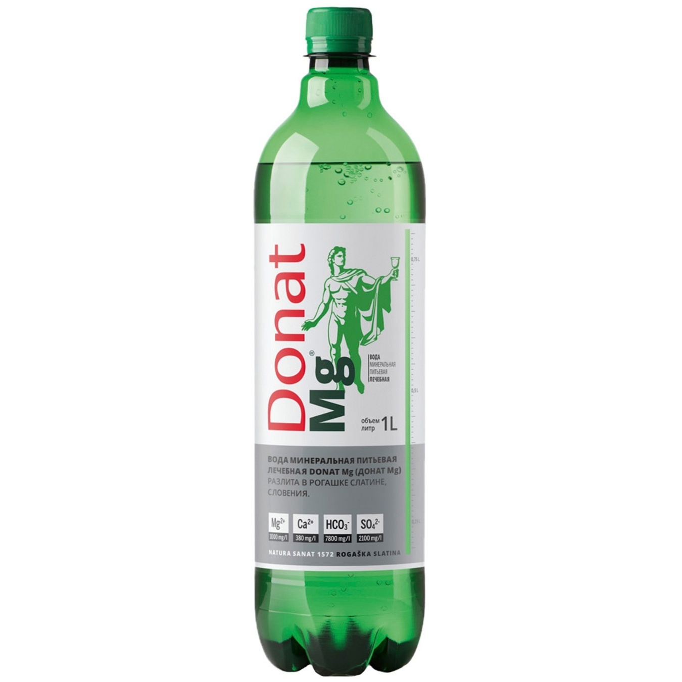 

Вода Donat Mg природная лечебная минеральная 1л