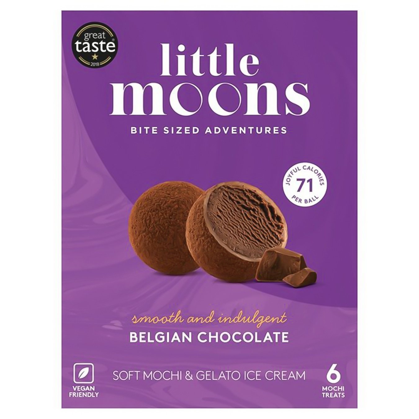 

Мороженое Little Moons Mochi Бельгийский шоколад 192г