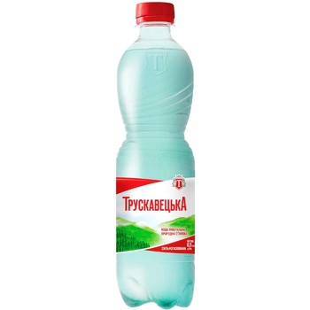 Вода мінеральна Трускавецька сильногазована 0,5л - купити, ціни на МегаМаркет - фото 1