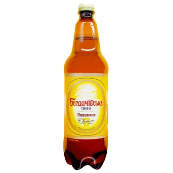 Berdychivsʹke Beer light 3% 1l - buy, prices for METRO - photo 1