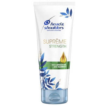 Head & Shoulders Supreme Strengthening Conditioner 220ml - buy, prices for Auchan - photo 1