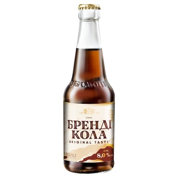 Obolon Brandy Сola Highly Carbonated Low-Alcohol Drink 8% 0.33l - buy, prices for METRO - photo 2