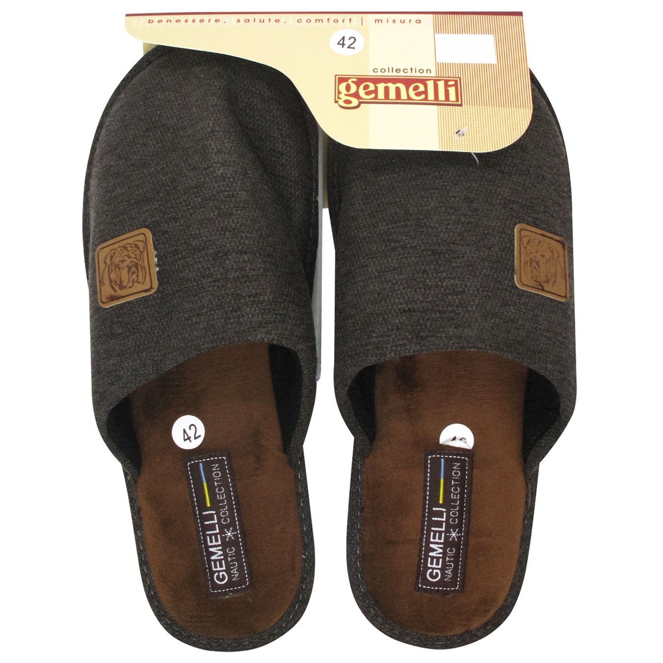 

Обувь домашняя Gemelli мужская Сезар