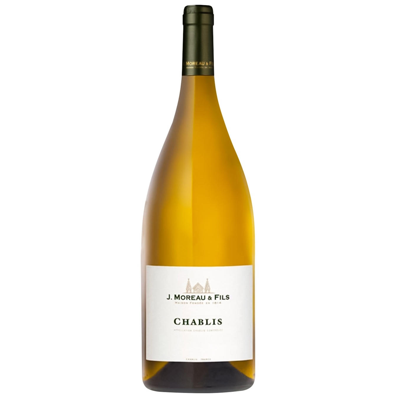 

Вино J.Moreau & Fils Chablis белое сухое 12,5% 0,75л