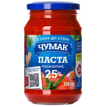 Chumak Tomato Paste 25% 300g - buy, prices for COSMOS - photo 4