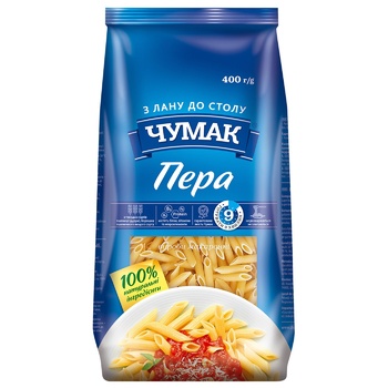 Макароны Чумак Пера 400г - купить, цены на - фото 1