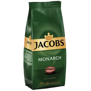 Кофе Jacobs Monarch в зернах 250г - купить, цены на NOVUS - фото 1