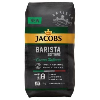 Кава Jacobs Barista Italiano зернова 1кг - купити, ціни на ULTRAMARKET - фото 3