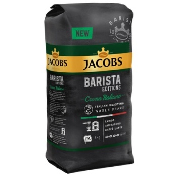 Кофе Jacobs Barista Italiano зерновой 1кг - купить, цены на NOVUS - фото 1