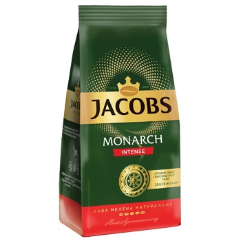 Кофе Jacobs Monarch Intense жареный молотый 70г - купить, цены на NOVUS - фото 1