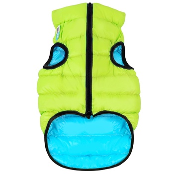 Airy Vest Bilateral Jacket for Small Dogs Lime-blue XS size 25cm - buy, prices for - photo 1