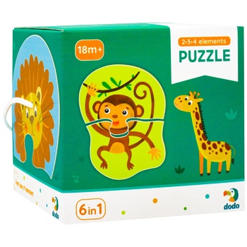 Dodo Wild Animals Puzzle - buy, prices for METRO - photo 2