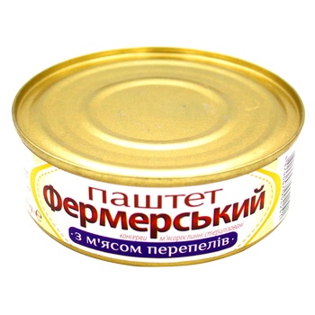 Oniss Fermerskiy Pate with Quail Meat 240g - buy, prices for Chudo Market - photo 1