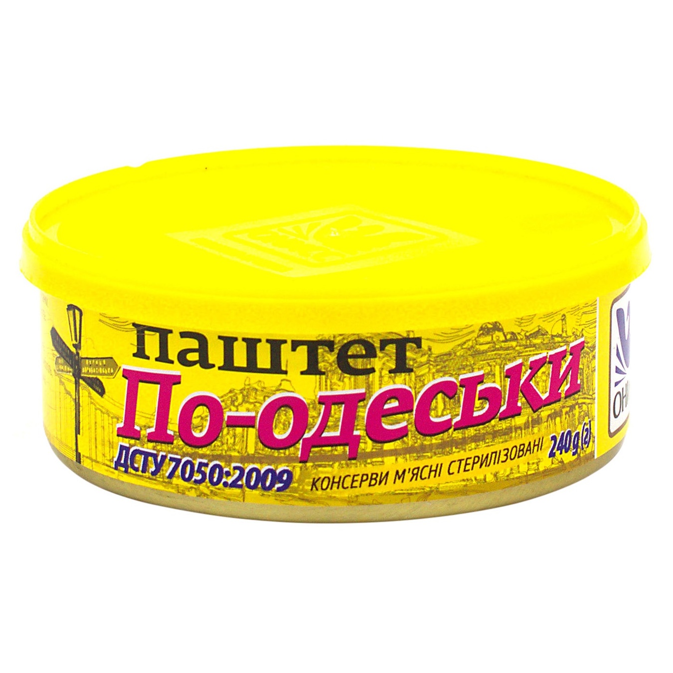 

Паштет Онисс По-одесски 240г