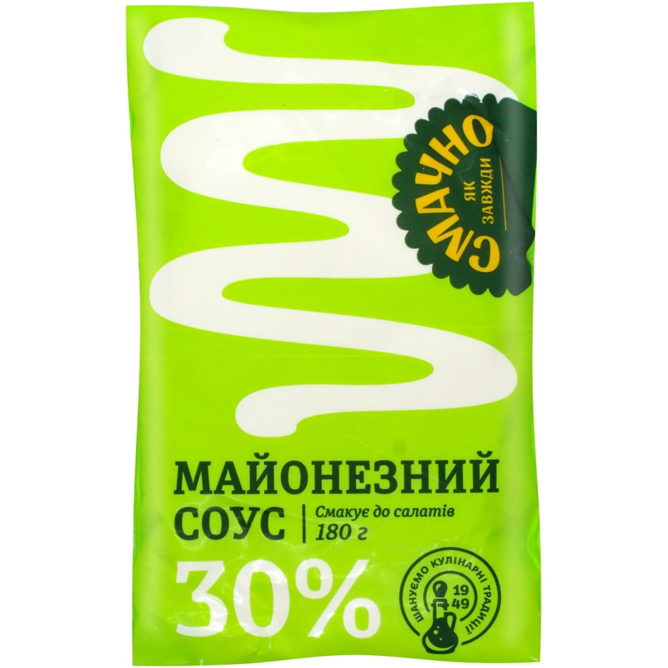 

Соус майонезный Вкусно как всегда 30% 180г