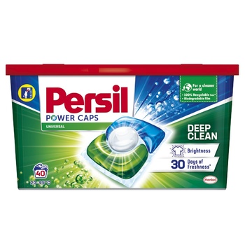 Persil Power Caps Universal Deep Clean Washing Capsules 40pcs - buy, prices for METRO - photo 1