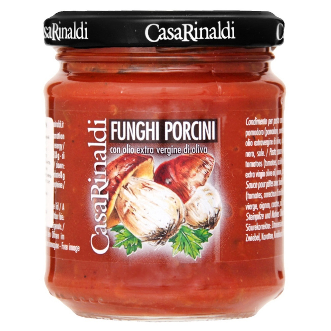 

Соус томатный Casa Rinaldi с белыми грибами 190г