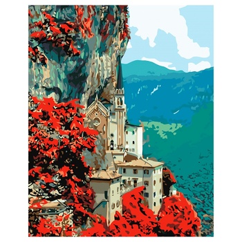 Набір для творчості Ідейка КНО2258 Madonna della Corona 40х50см