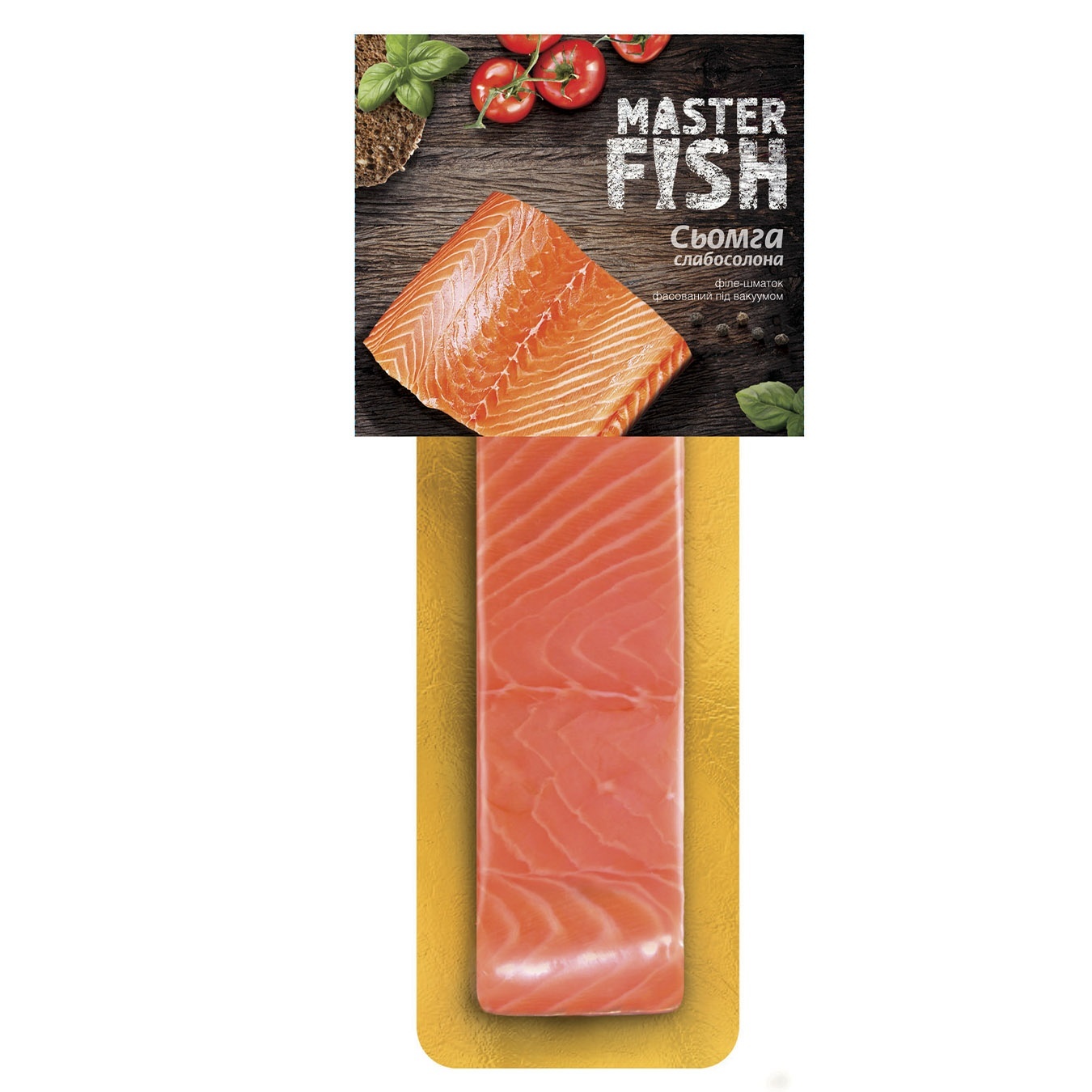 

Семга Master Fish филе-кусок слабосоленая 180г