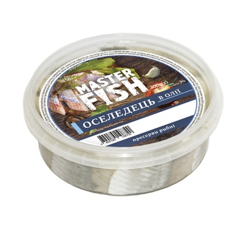 Оселедець Master Fish в олії 300г