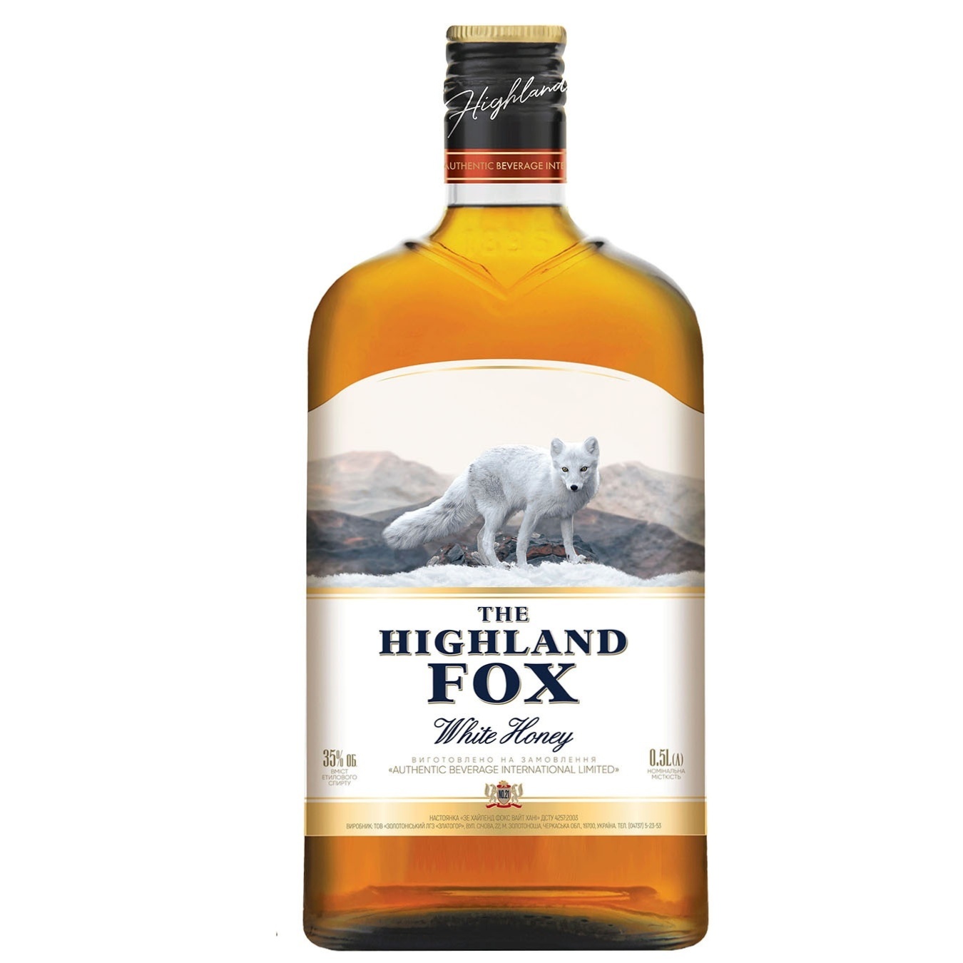 

Настойка The Highland Fox White Honey 35% 0,5л