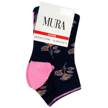 Mura C3762 Petunia Sneakers Blu/Rose Women's Socks - buy, prices for - photo 1