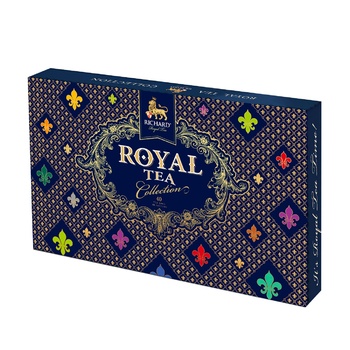 Подарунковий набір Richard Royal Tea Collection чайне асорті в пакетиках 40шт - купити, ціни на Таврія В - фото 1