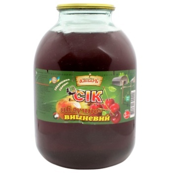 Ambar Apple-Cherry Juice 3l - buy, prices for - photo 1