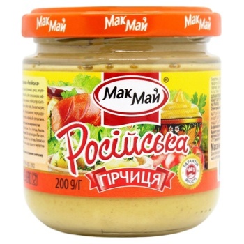 Горчица Мак Май российская 250г - купить, цены на Восторг - фото 1