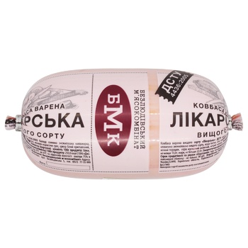 Bezliudivskyi MK Likarska Boiled Sausage - buy, prices for Tavria V - photo 1