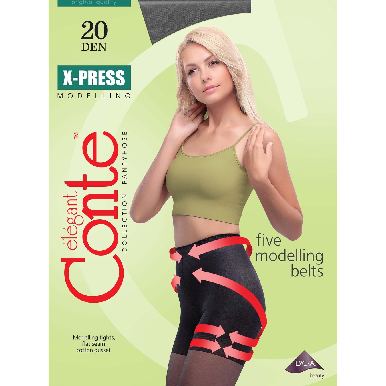 

Колготы женские Conte X-Press 20ден р.3 Bronz