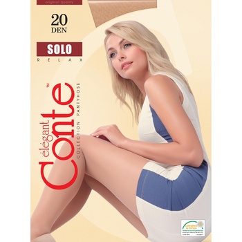 Колготи жiночi Conte Solo 20ден р.5 Shade - купити, ціни на - фото 1