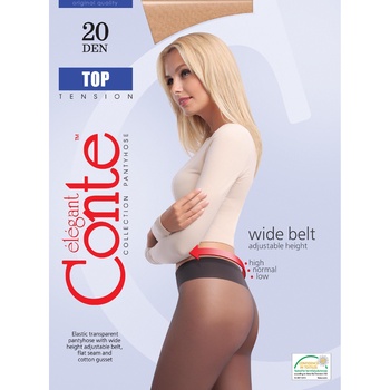 Колготы женские Conte Top 20ден р.2 Natural - купить, цены на МегаМаркет - фото 1