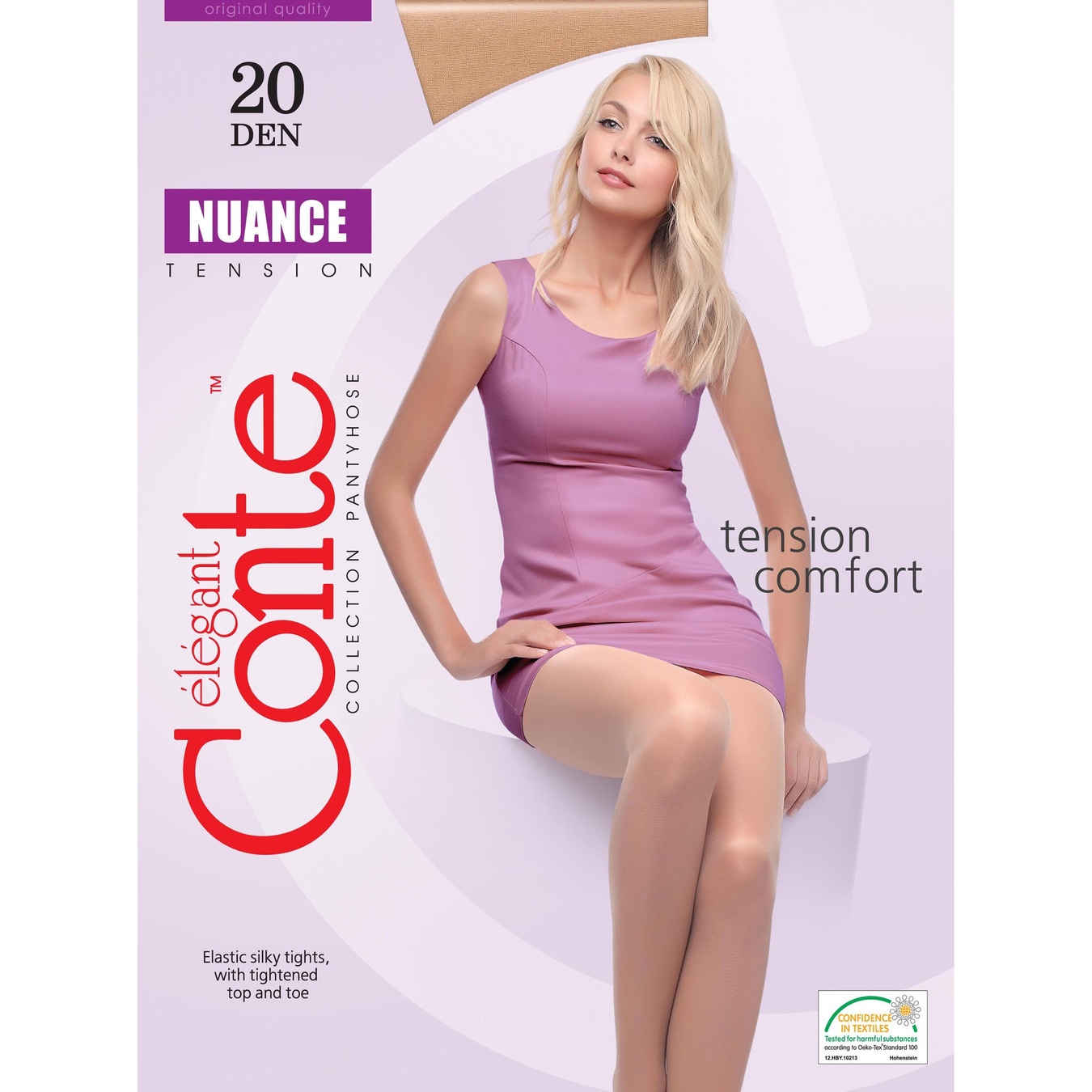 

Колготки женские Conte Nuance 20ден р.6 Grafit