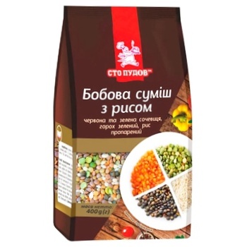 Sto Pudiv with Rice Beans Mix 400g - buy, prices for Ideal - photo 1