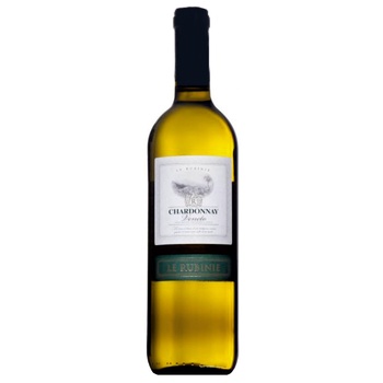 Veneto Le Rubinie Chardonnay White Dry Wine 11% 0.75l - buy, prices for Za Raz - photo 1