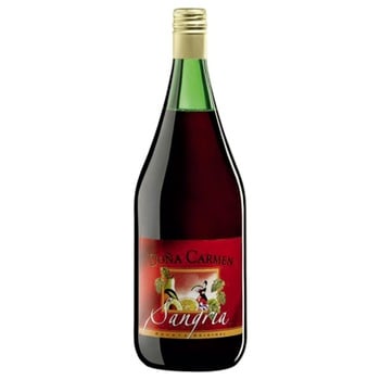 Sangria Dona Carmen drink flavored on the basis of wine 7% 1.5l - buy, prices for ULTRAMARKET - photo 1